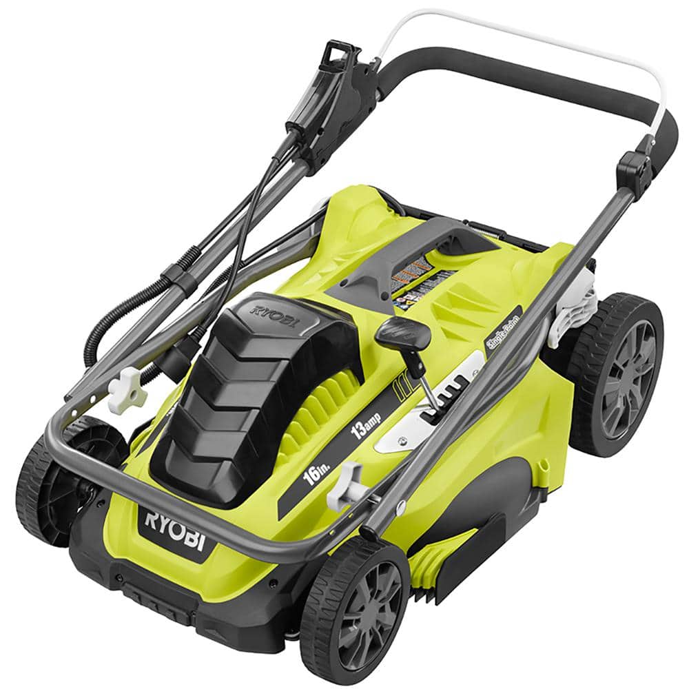 16 in. 13 Amp Corded Electric Walk Behind Push Mower RYAC160