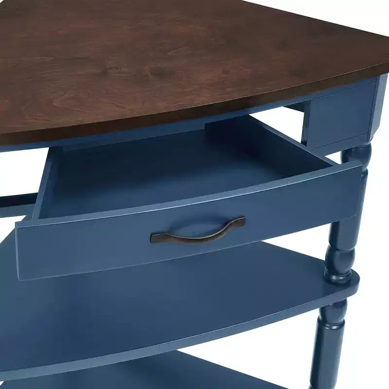 Table d'appoint d'angle triangulaire – idéale pour les petits espaces et les salons