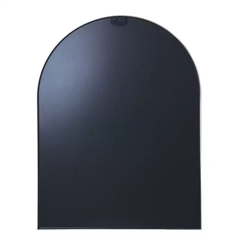 Miroir de salle de bain mural 30 x 36 avec cadre en métal et bordure arquée