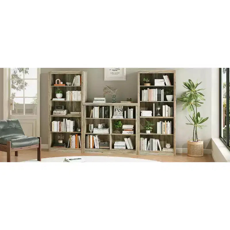 Étagère de rangement 6 cubes, bibliothèque à casiers, étagère moderne, bibliothèque ouverte en bois (convient pour les chambres, les salles de classe et les bureaux)