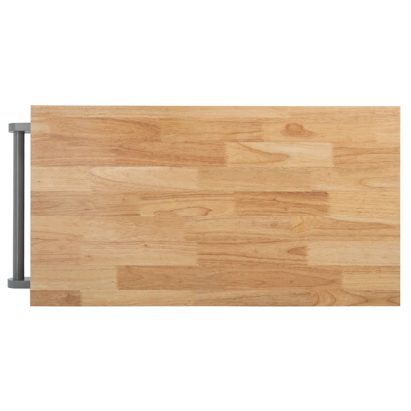SAFAVIEH Fawn 1-Door 2-Drawer 2-Shelf Kitchen Cart - 33.5 W x 16.9 L x 35 H - 33Wx17Dx35H