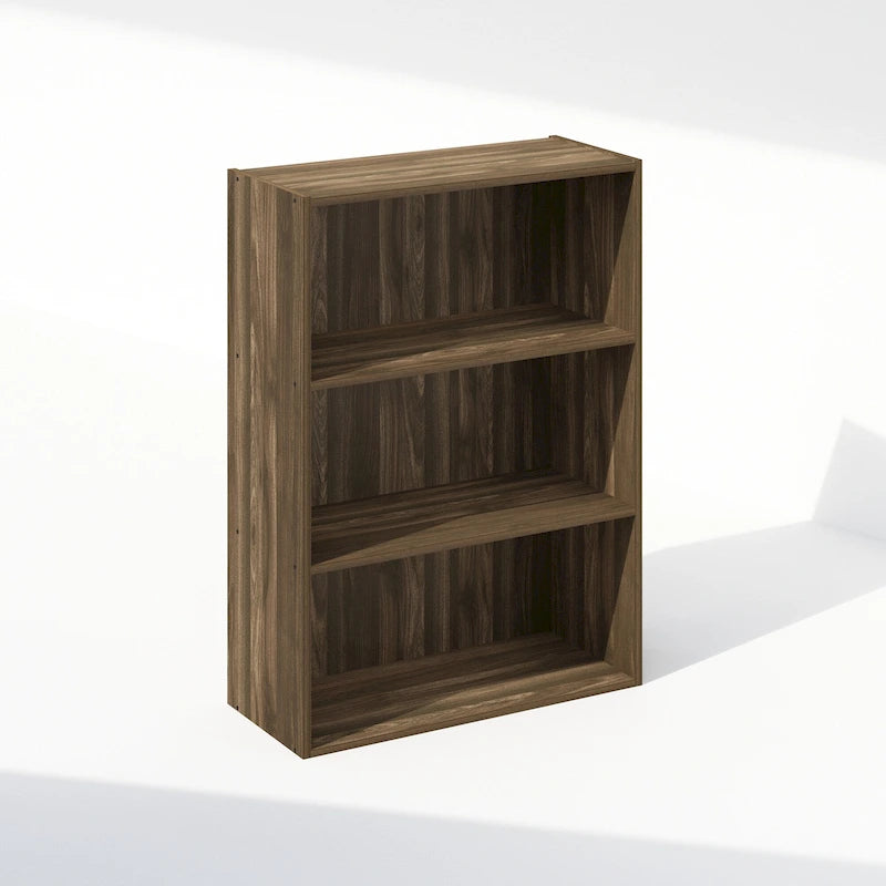 Furinno Simple Open Shelf, Bookcases, 3-Tier