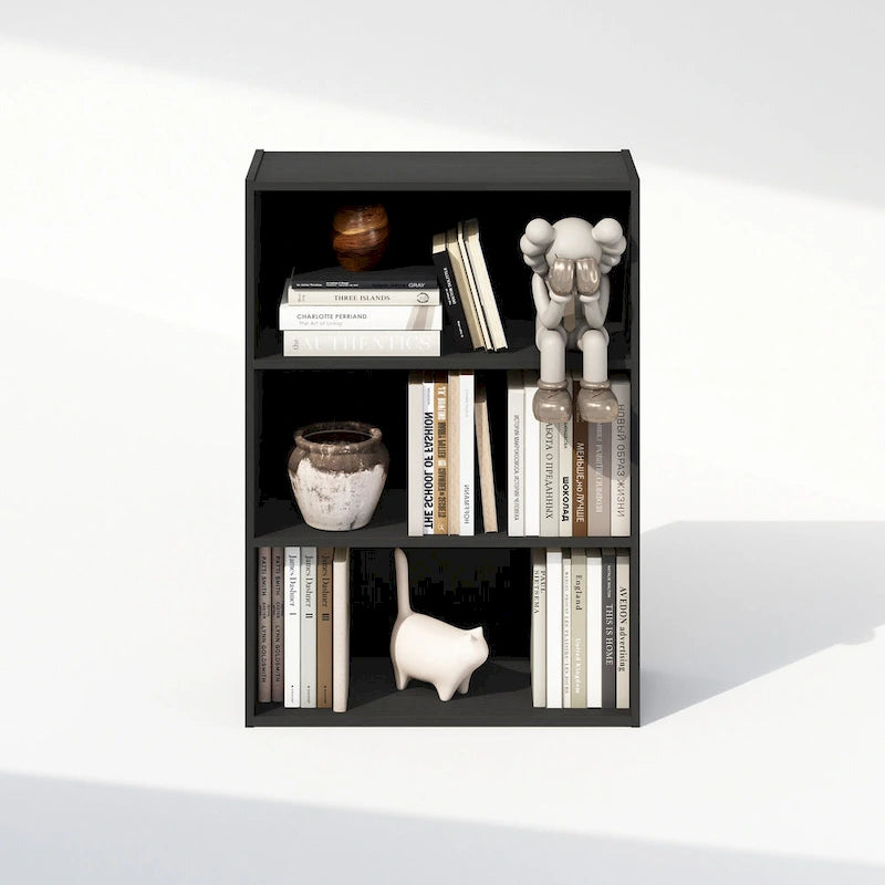 Furinno Simple Open Shelf, Bookcases, 3-Tier