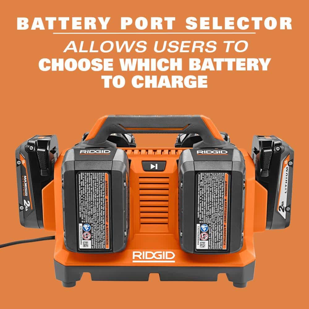 18V 6-Port Sequential Charger AC86096