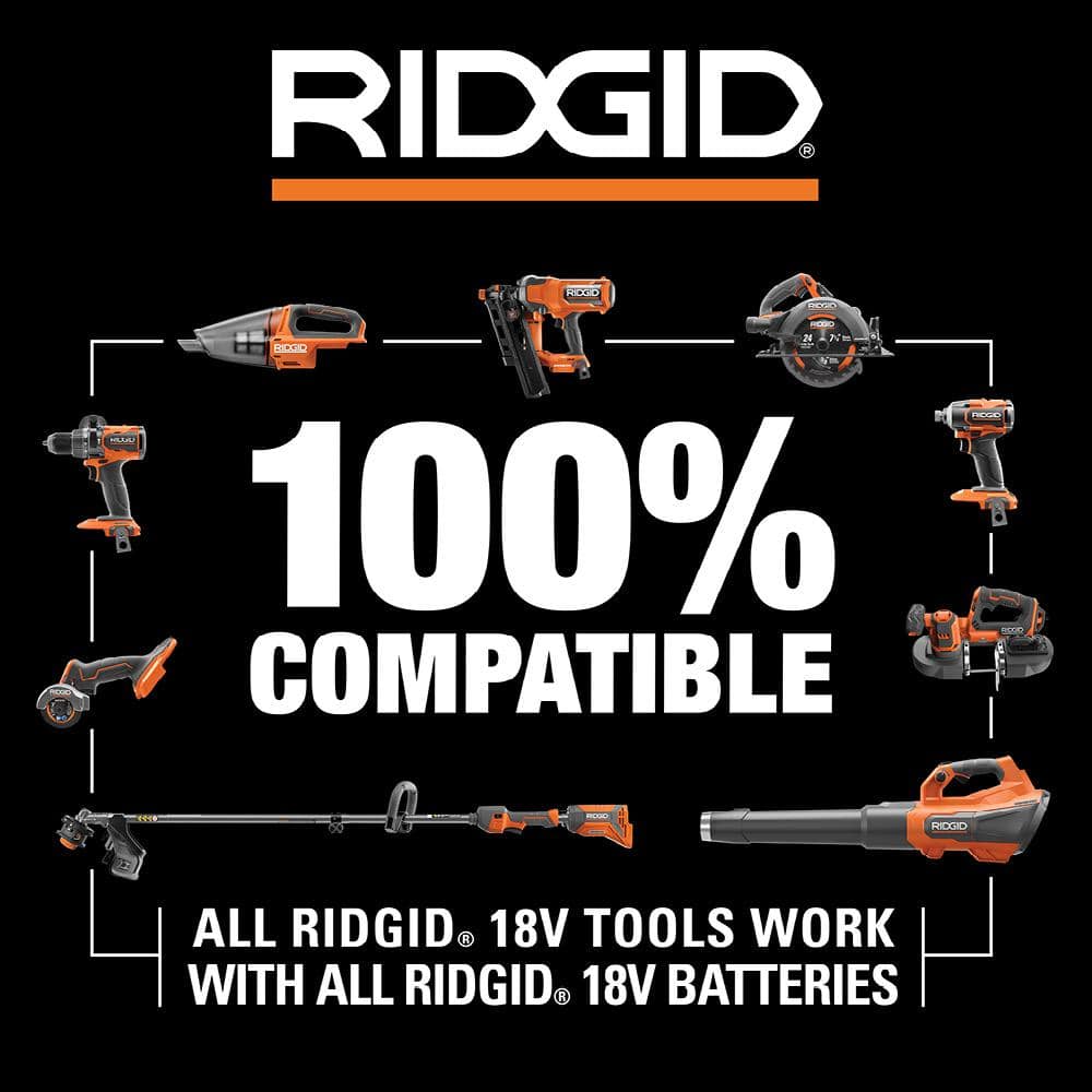 18V Cordless Reciprocating Saw with (2) 4.0 Ah Batteries, 18V Charger, and Bag R8646B-AC93044SBN