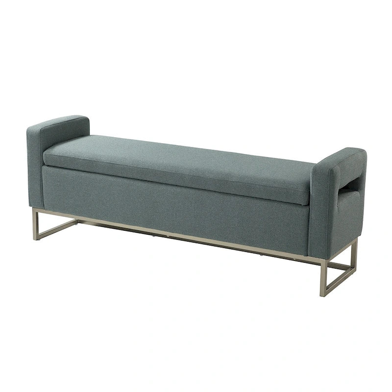 Diana Modern Upholstered Bench with Storage Space