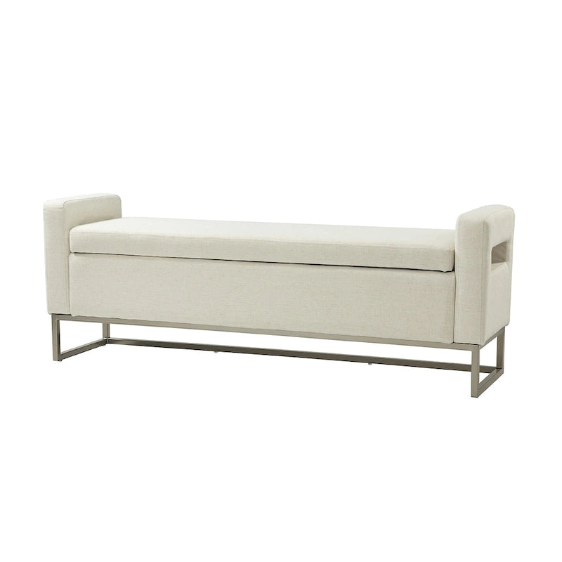 Diana Modern Upholstered Bench with Storage Space