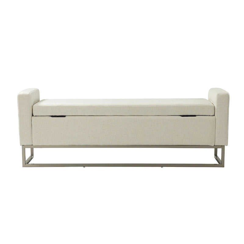 Diana Modern Upholstered Bench with Storage Space