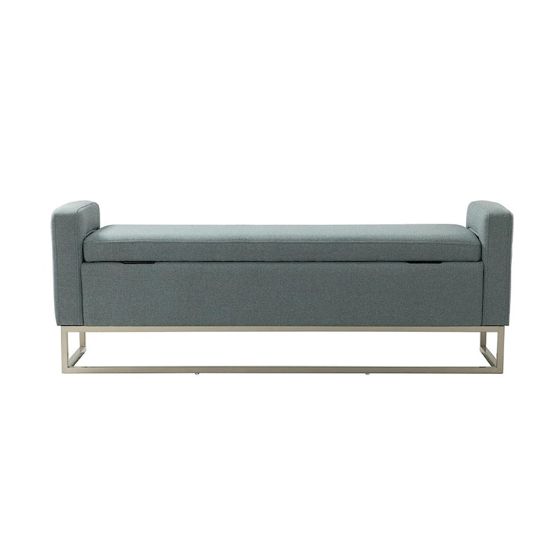 Diana Modern Upholstered Bench with Storage Space