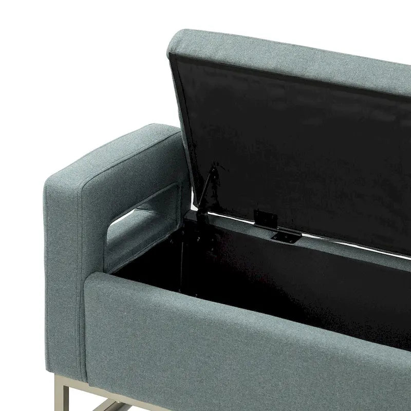 Diana Modern Upholstered Bench with Storage Space