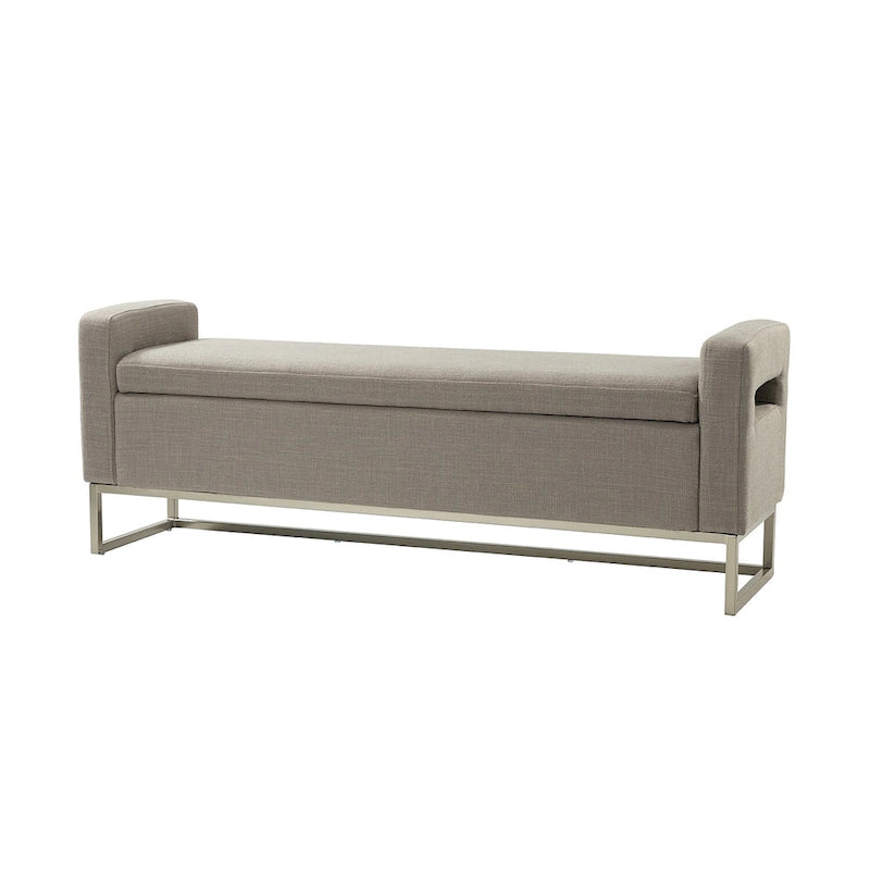 Diana Modern Upholstered Bench with Storage Space