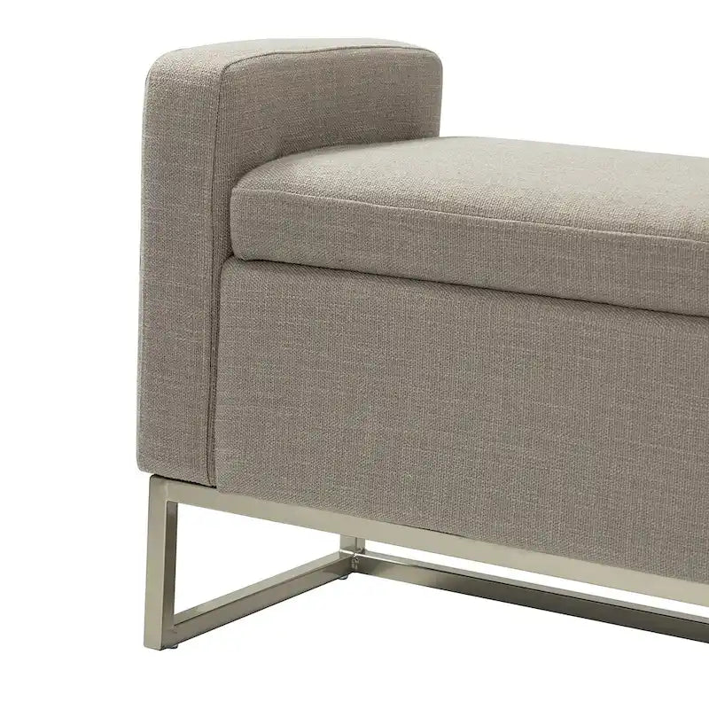Diana Modern Upholstered Bench with Storage Space