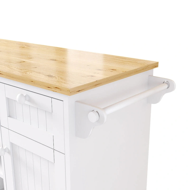Kitchen Island Cart with Storage