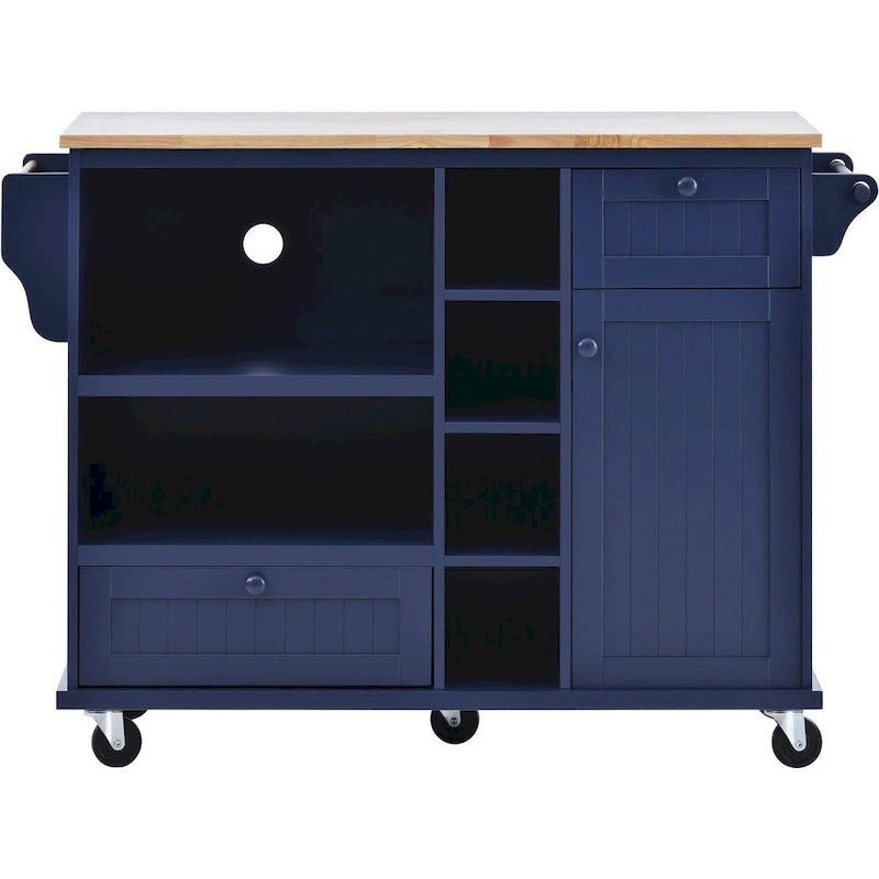 Kitchen Island Cart with Storage