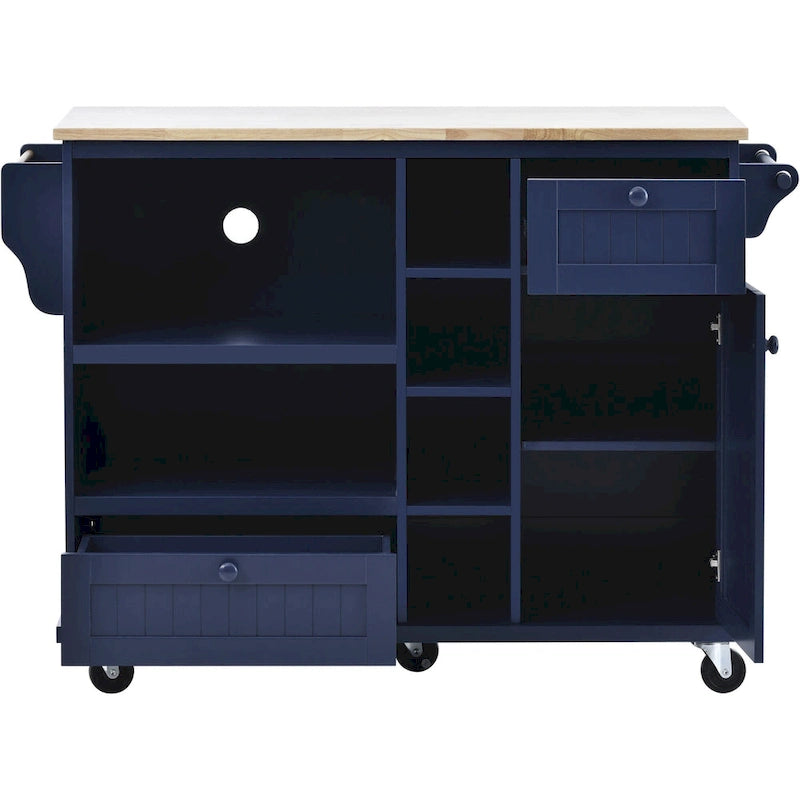 Kitchen Island Cart with Storage