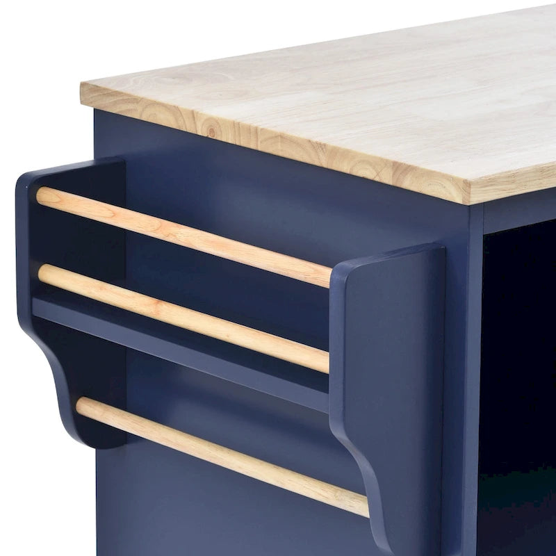 Kitchen Island Cart with Storage