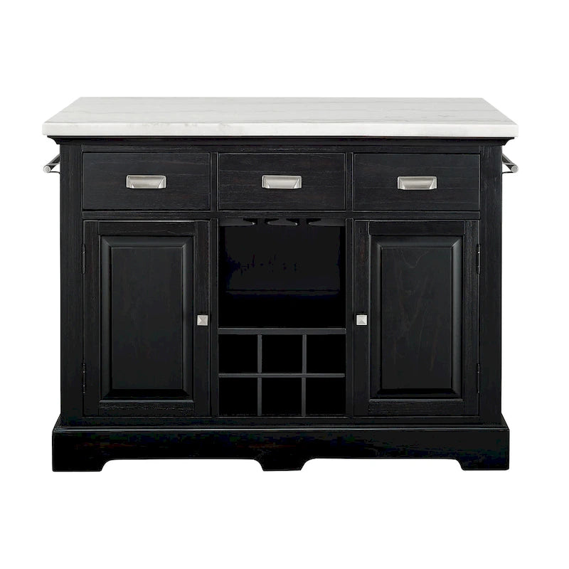 Steve Silver Ariana Kitchen Island 3-Piece Set