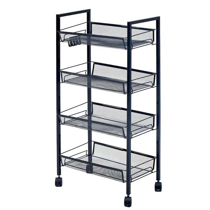 Porthos Home Cason 4-tier Organization And Storage Utility Cart