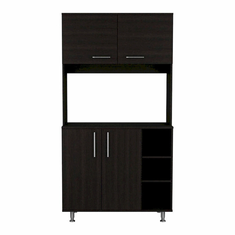FM Furniture Colorado Pantry Cabinet with Three Open Shelves - N/A