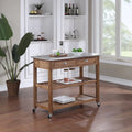 Firebranch Wire-brush Kitchen Cart