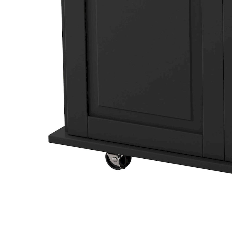 Kitchen Island Cart with 2 Door