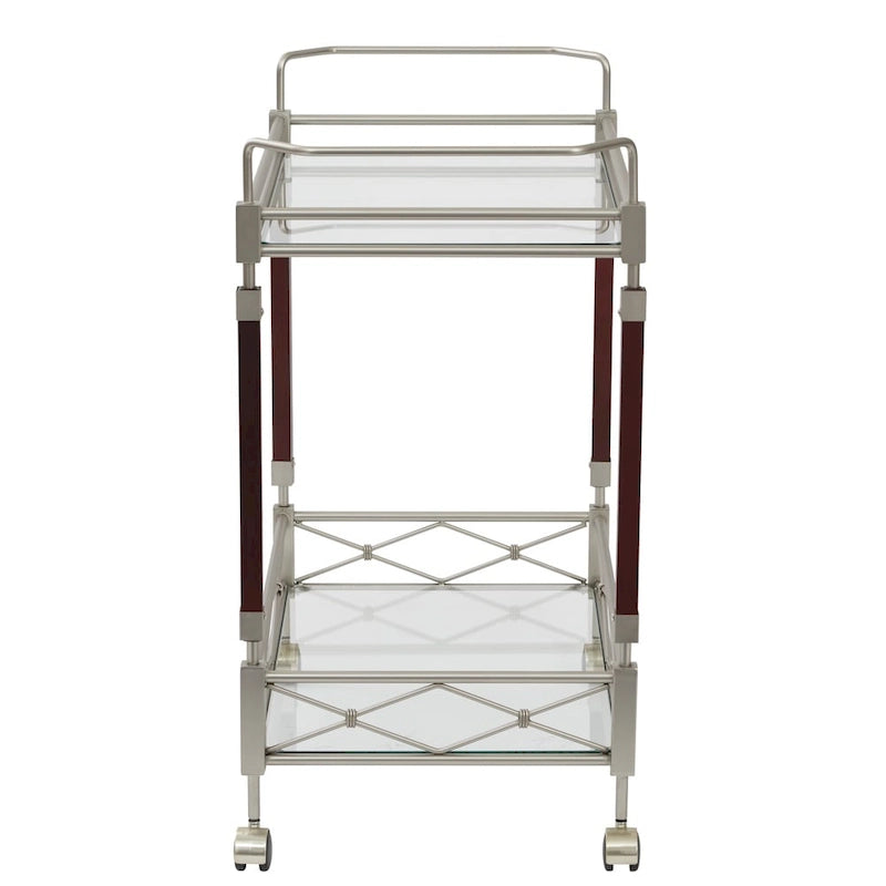 Silver Orchid Rita Serving Cart