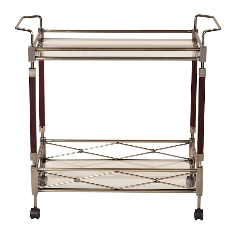 Silver Orchid Rita Serving Cart