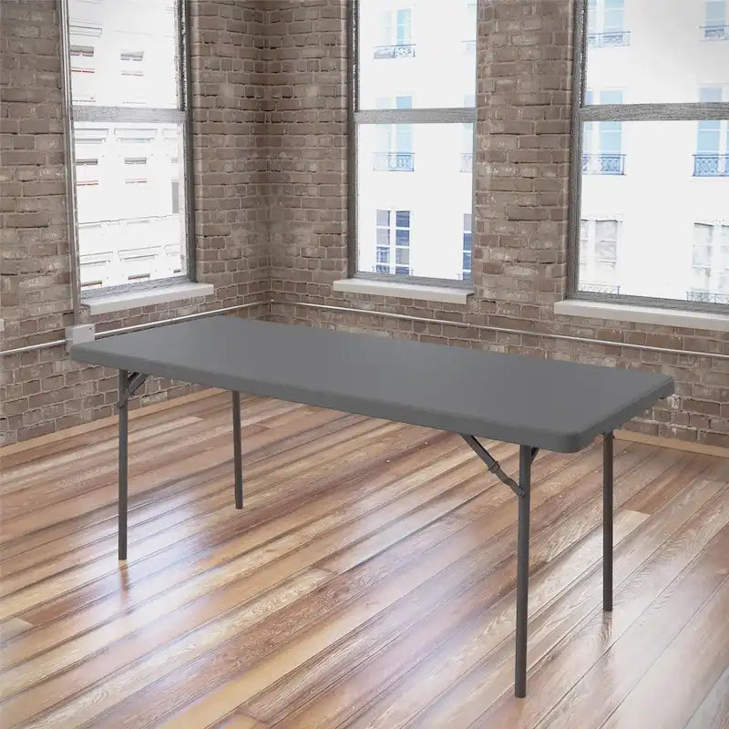 ZOWN Classic Commercial Blow Mold Folding Table