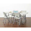 Office Star Lightweight Folding Plastic Chair (Set of 4)