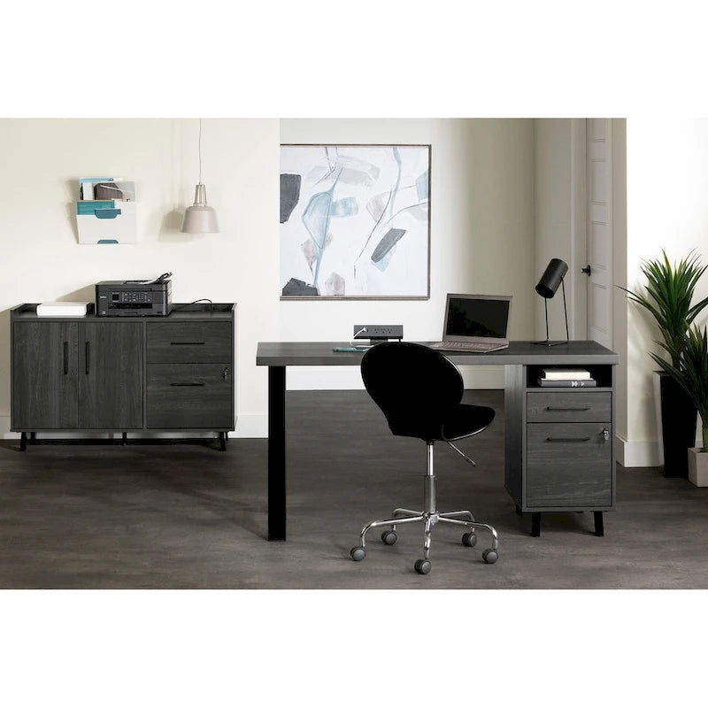 South Shore Kozack 2-drawer Credenza with Doors