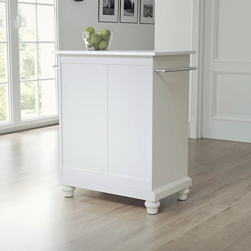 Crosley Cambridge Granite Top Portable Kitchen Island/Cart - 31W x 18D x 35H