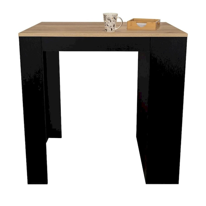 TUHOME Tanna Kitchen Counter Island with 3 Shelves - 36 W x 31L