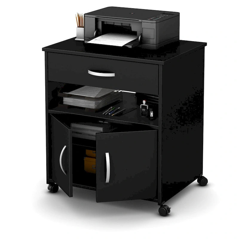 South Shore Axess Printer Cart on Wheels
