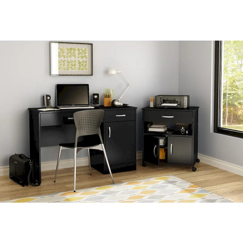 South Shore Axess Printer Cart on Wheels