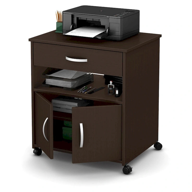 South Shore Axess Printer Cart on Wheels