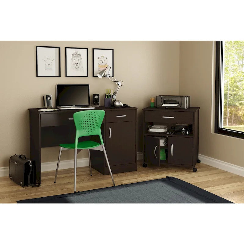 South Shore Axess Printer Cart on Wheels