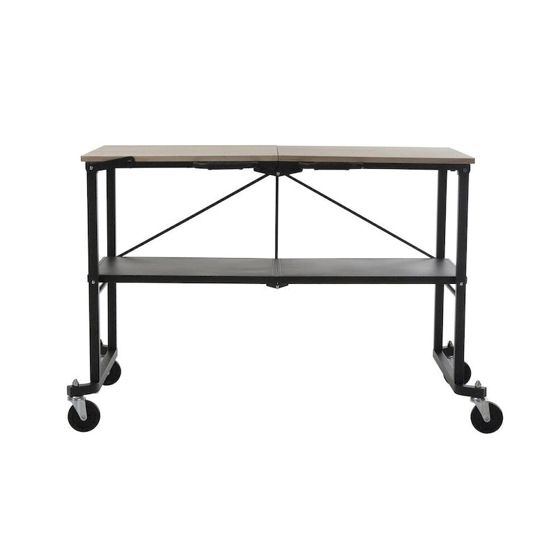 COSCO Smartfold Grey Utility Table / Workbench with Locking Casters