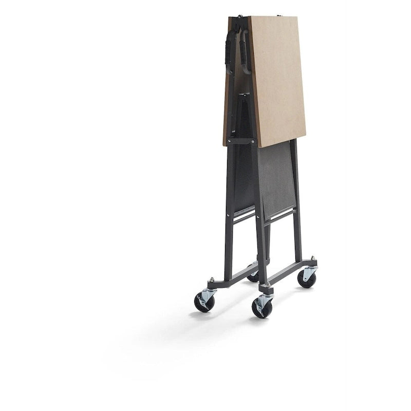 COSCO Smartfold Grey Utility Table / Workbench with Locking Casters
