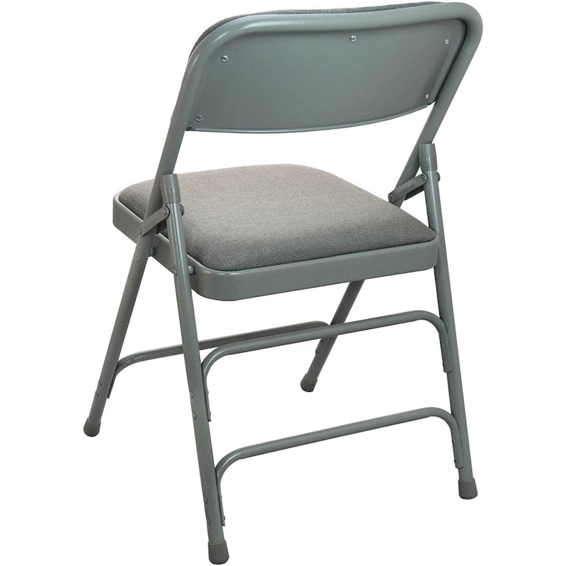 2-pack Advantage Padded Metal Folding Chair - Fabric Seat