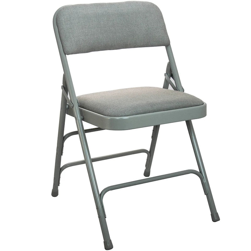 2-pack Advantage Padded Metal Folding Chair - Fabric Seat