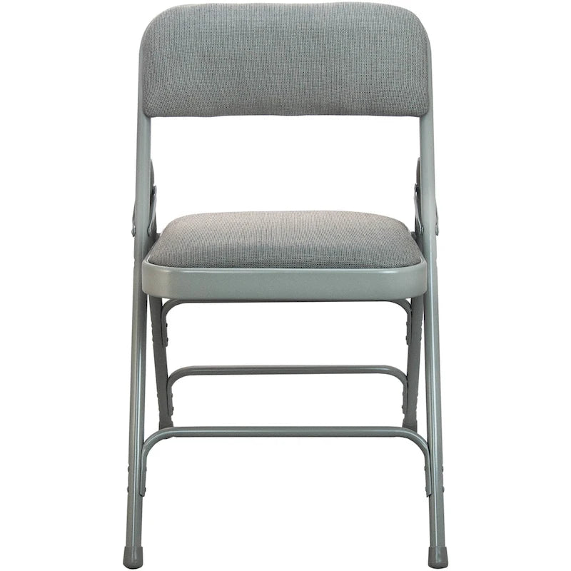 2-pack Advantage Padded Metal Folding Chair - Fabric Seat