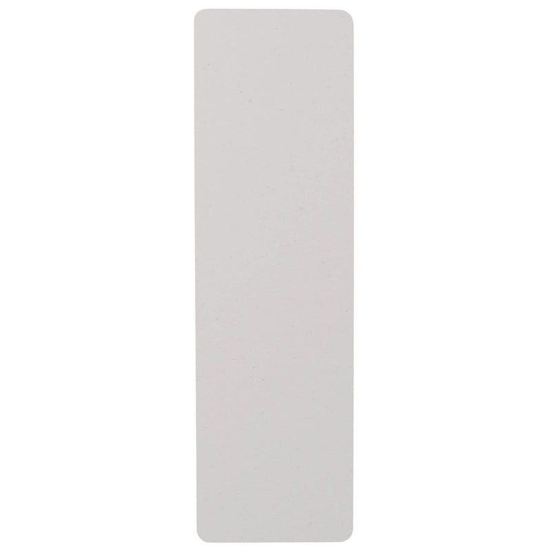 18W x 60L Rectangular Granite White Plastic Folding Training Table