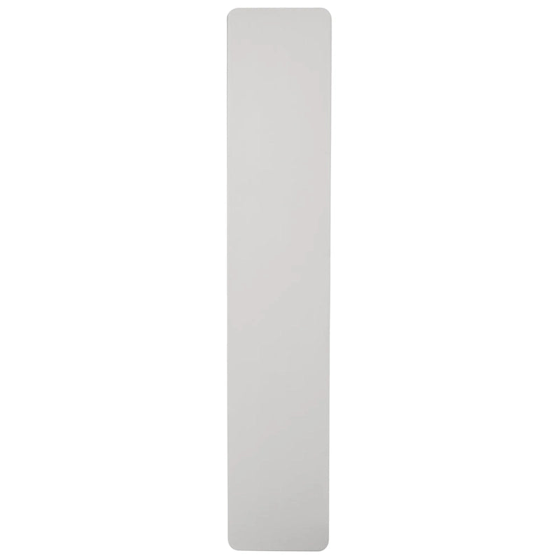 18D x96L White Plastic Folding Indoor-Outdoor Training Table