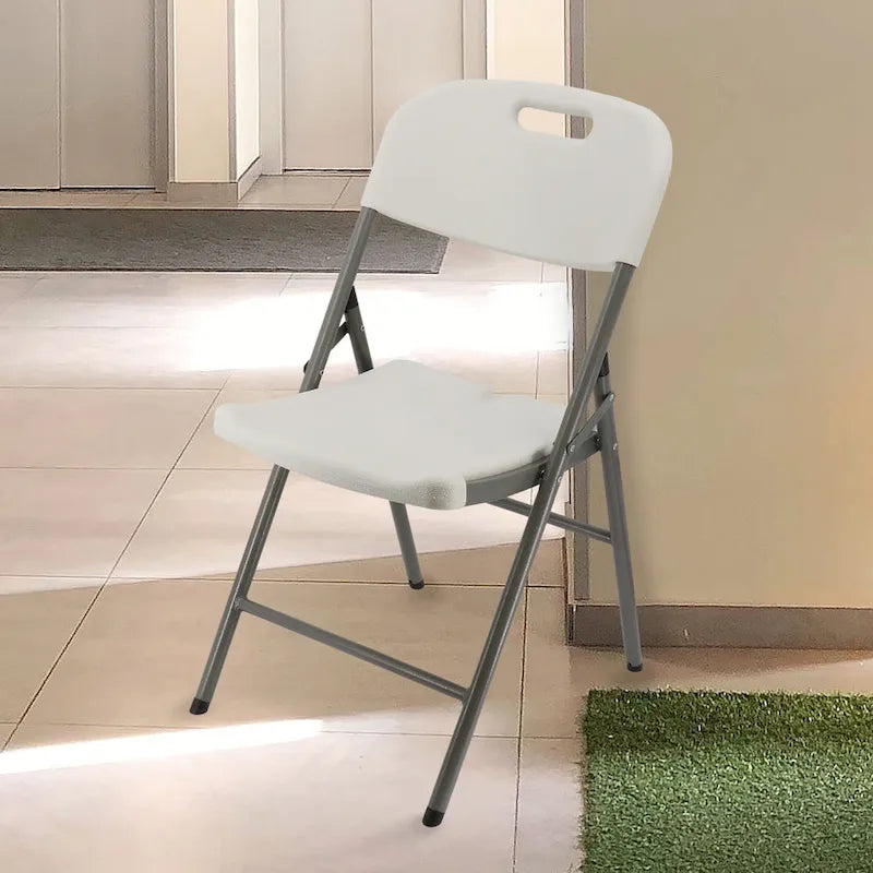 4 Piece Indoor and Outdoor Folding Chair Set