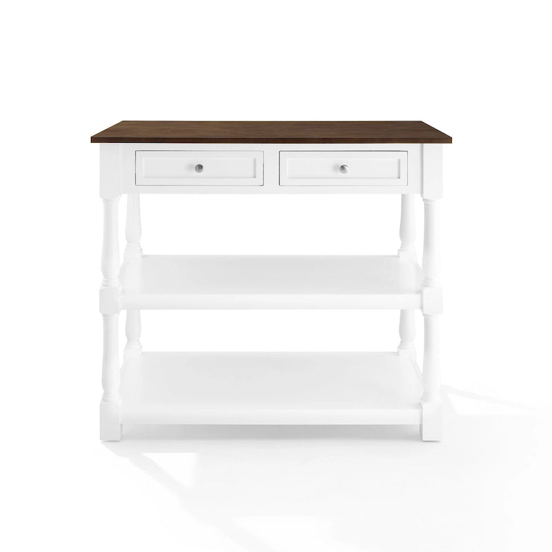Crosley Caitlyn Wood Top Kitchen Island - 23.63d x 42w x 36.25h