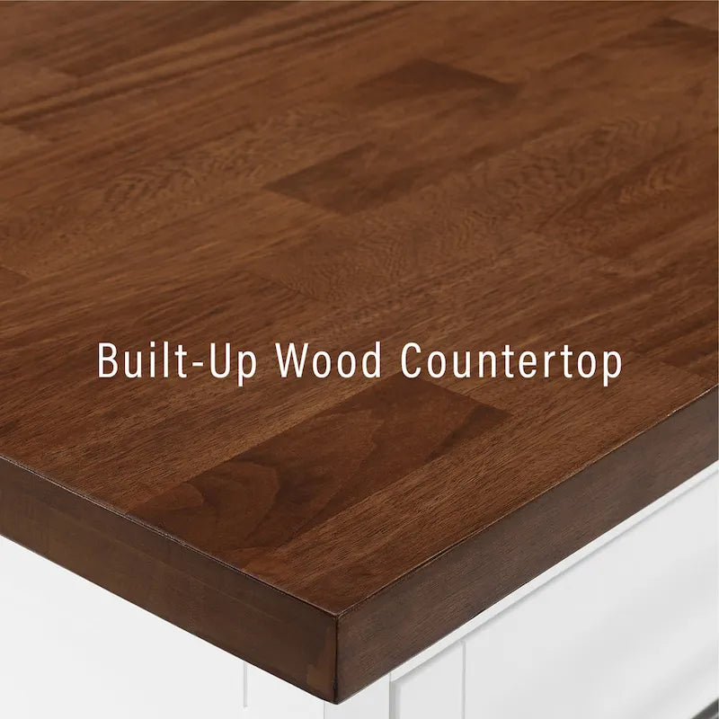 Crosley Bartlett Wood Top Kitchen Island - 27d x 42w x 36h