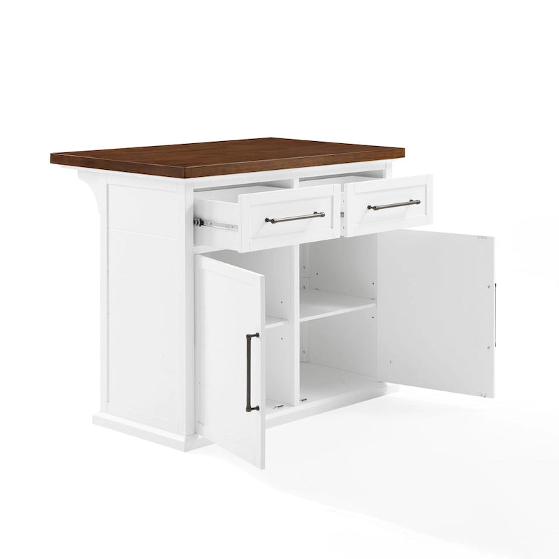 Crosley Bartlett Wood Top Kitchen Island - 27d x 42w x 36h
