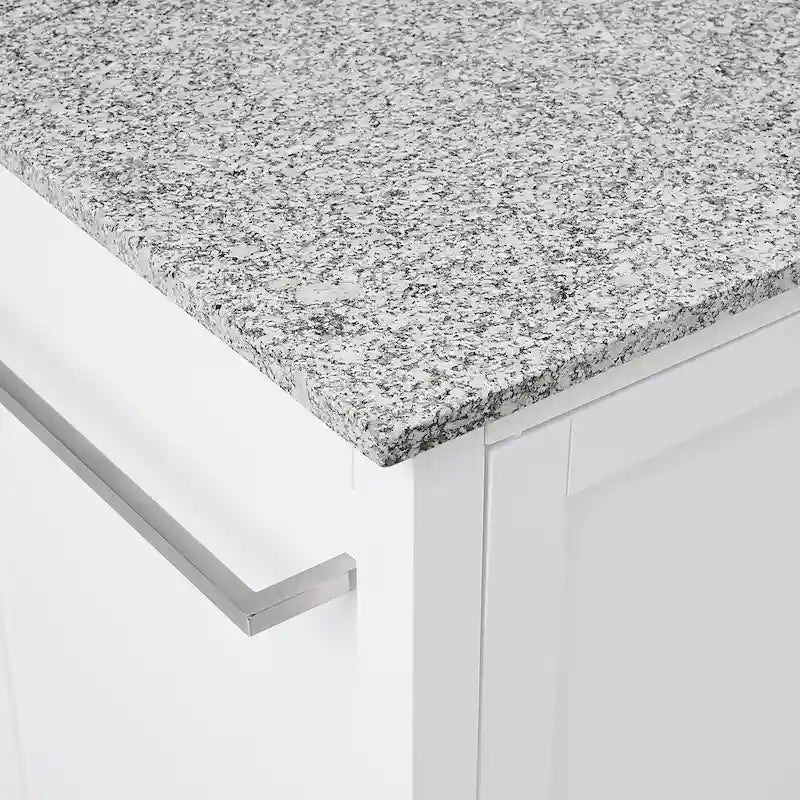 Crosley Soren Granite Top Kitchen Island/Cart - 18.13d x 42.13w x 37.5h