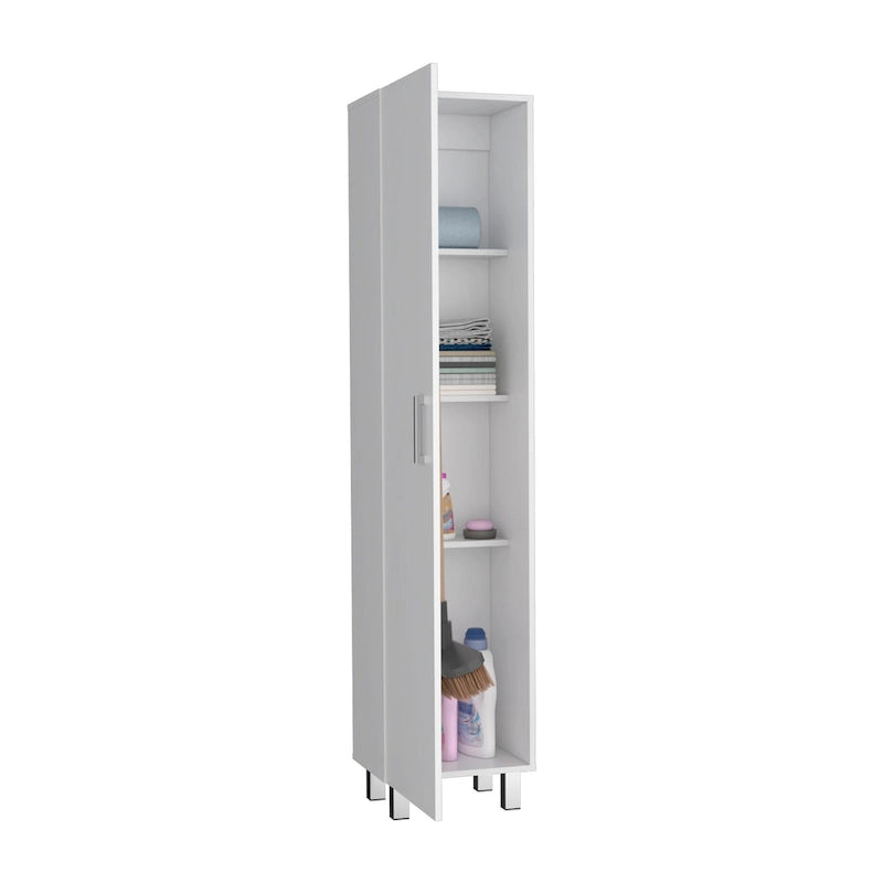 Vintro 71 Tall 5-Shelves Storage Cabinet Broom Closet - N/A