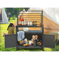 Outdoor Kitchen Island with Storage